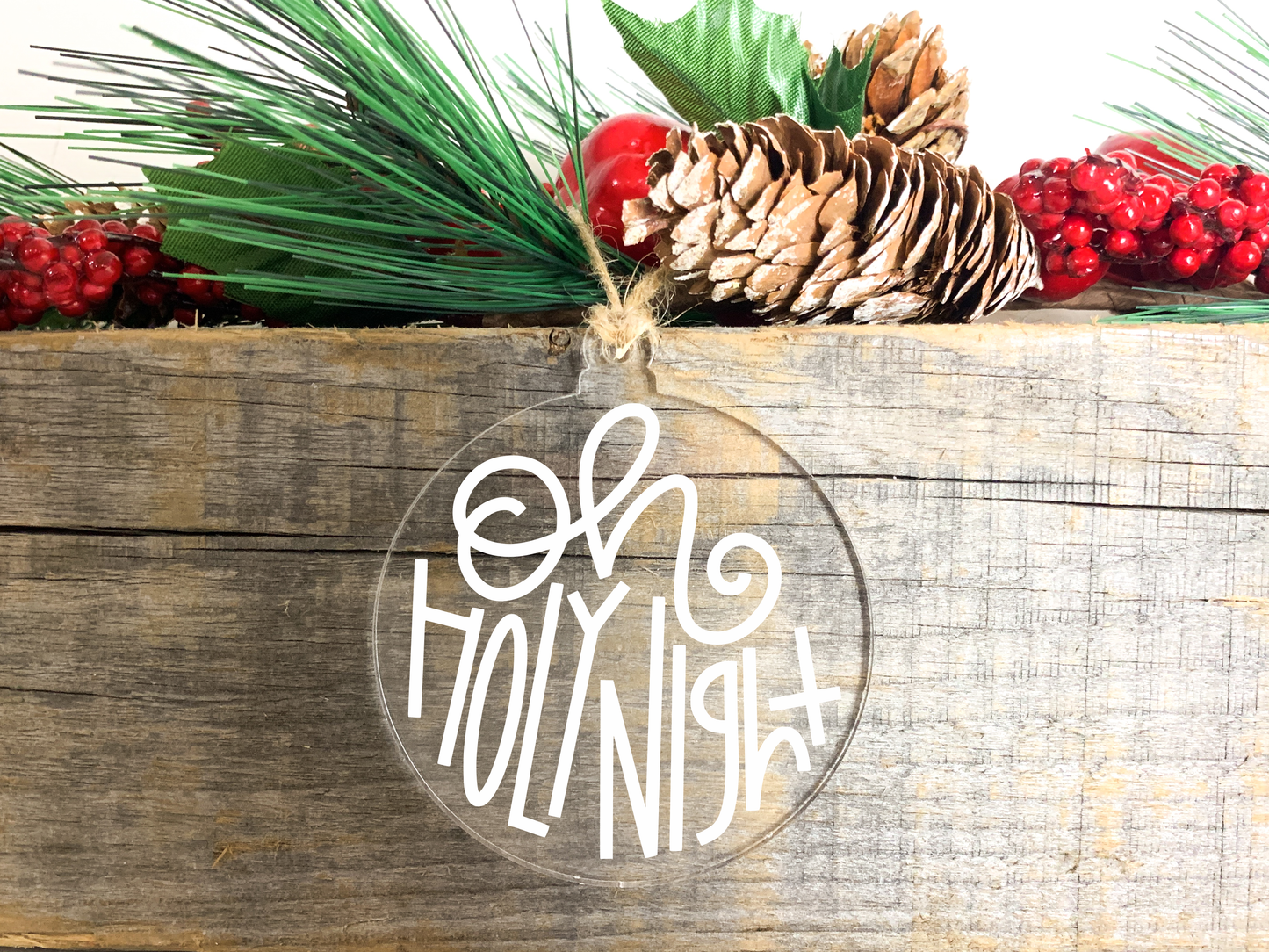 Oh Holy Night Ornament