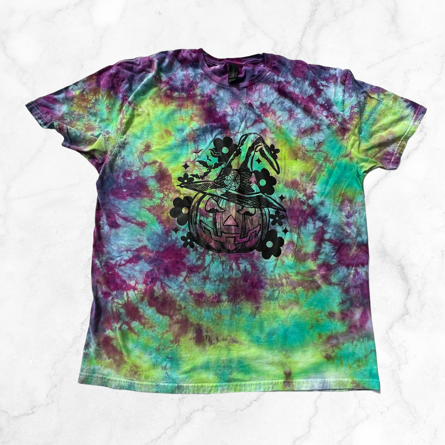 Retro Pumpkin Ice Tie Dye