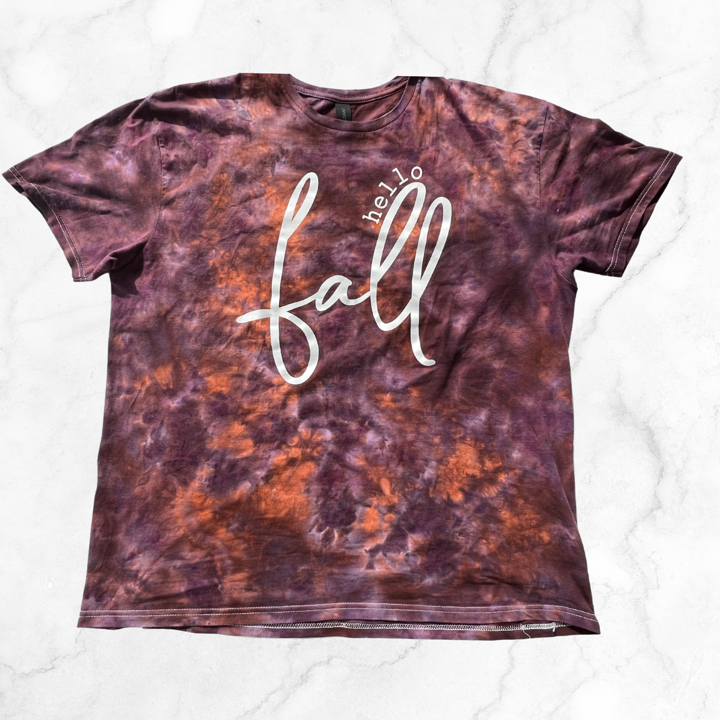 Hello Fall Tie Dye