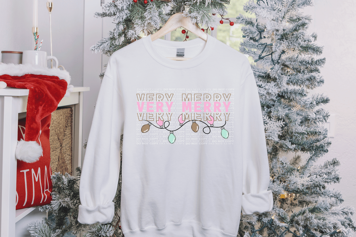 Very Merry Lights Hoodie/Creweneck
