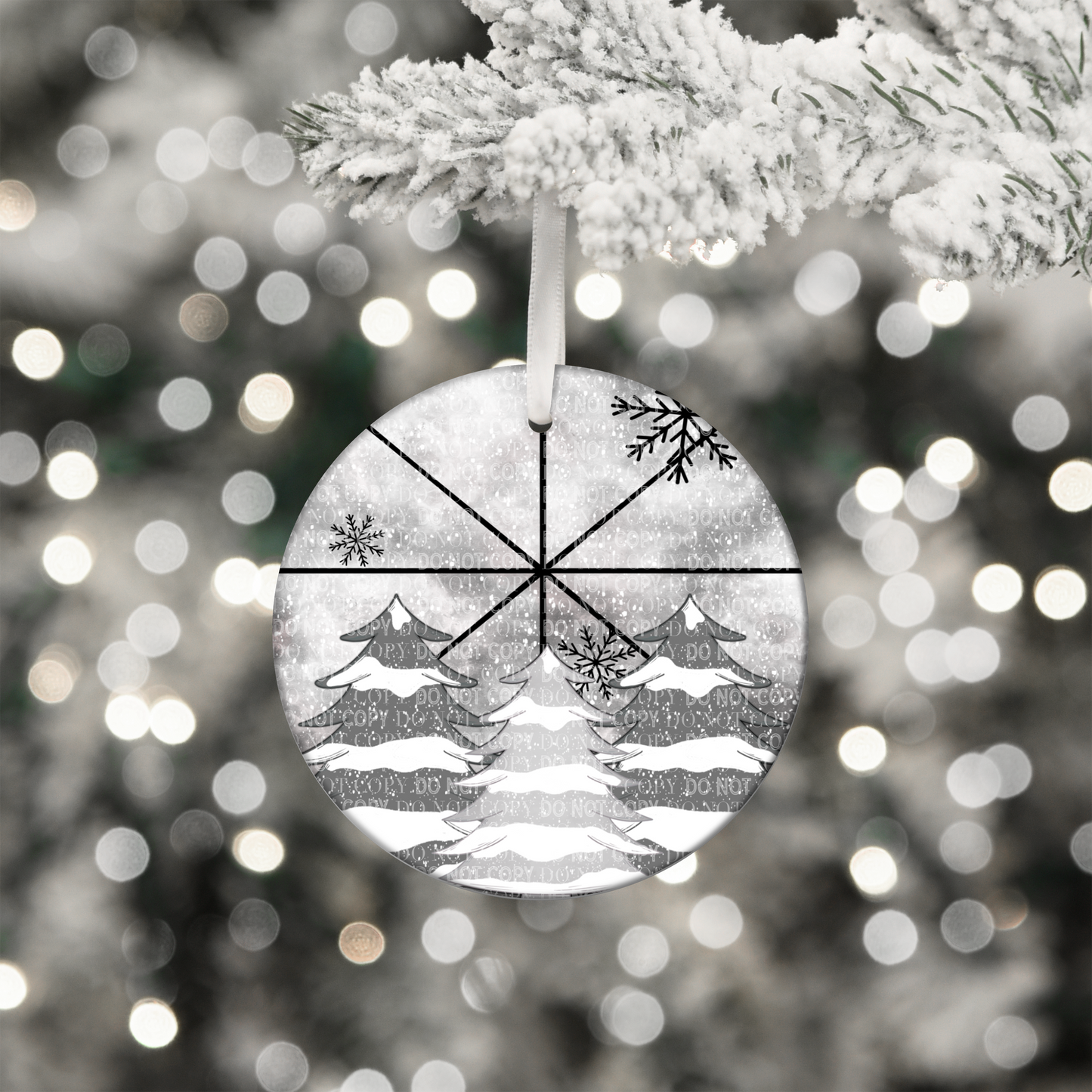 Winter Trees Ornament