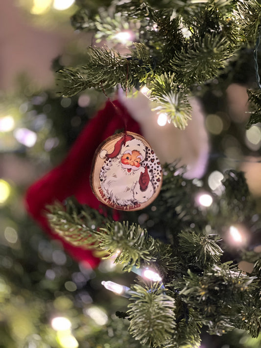 Santa Ornament